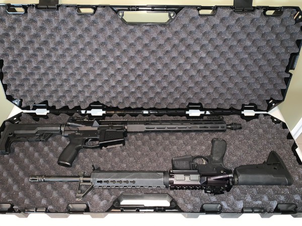 MTM Case-Gard Tactical Rifle Case with 2 carbines