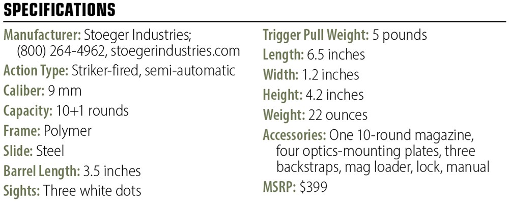 Stoeger  STR-9SC specs
