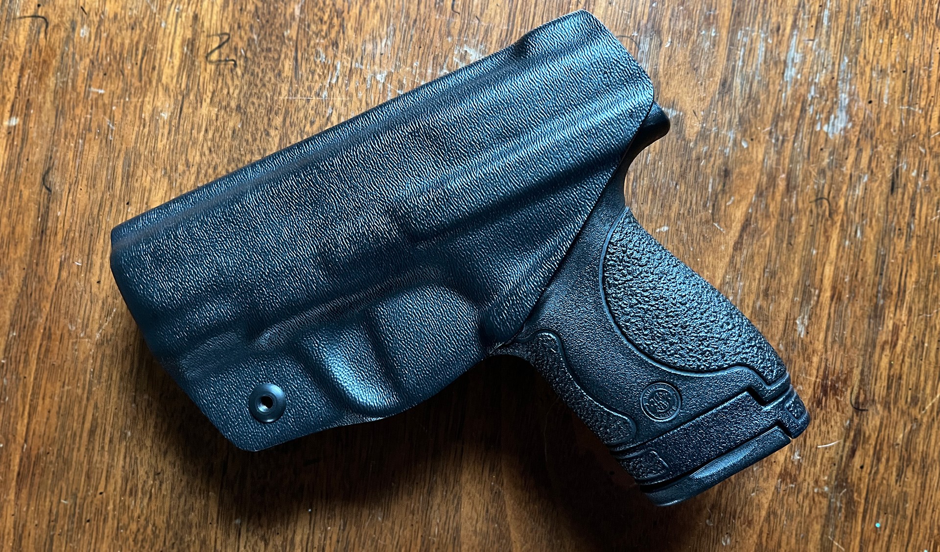 back of holster