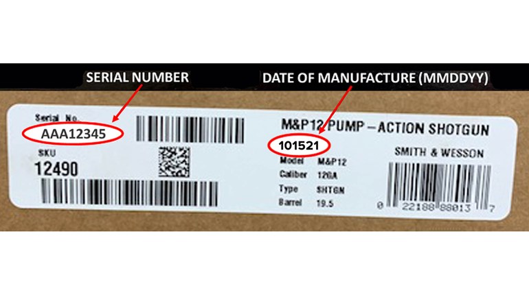Safety Recall for Smith & Wesson M&P Shotguns | An Official Journal Of The NRA