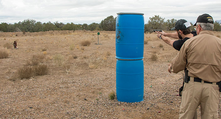 shooter at range