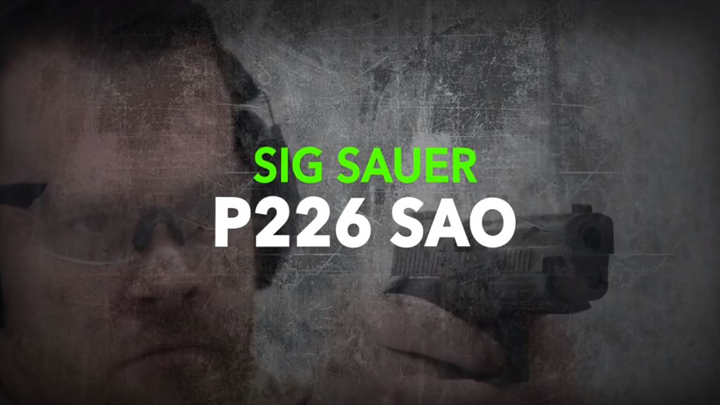 First Shots: SIG P226 SAO Legion Pistol | An Official Journal Of The NRA