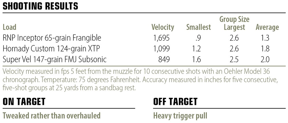 CZ Scorpion 3 Plus Micro shooting results