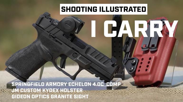 I Carry: Springfield Armory Echelon 4.0C Comp 9mm Pistol in a JM Custom Kydex Holster | An Official Journal Of The NRA