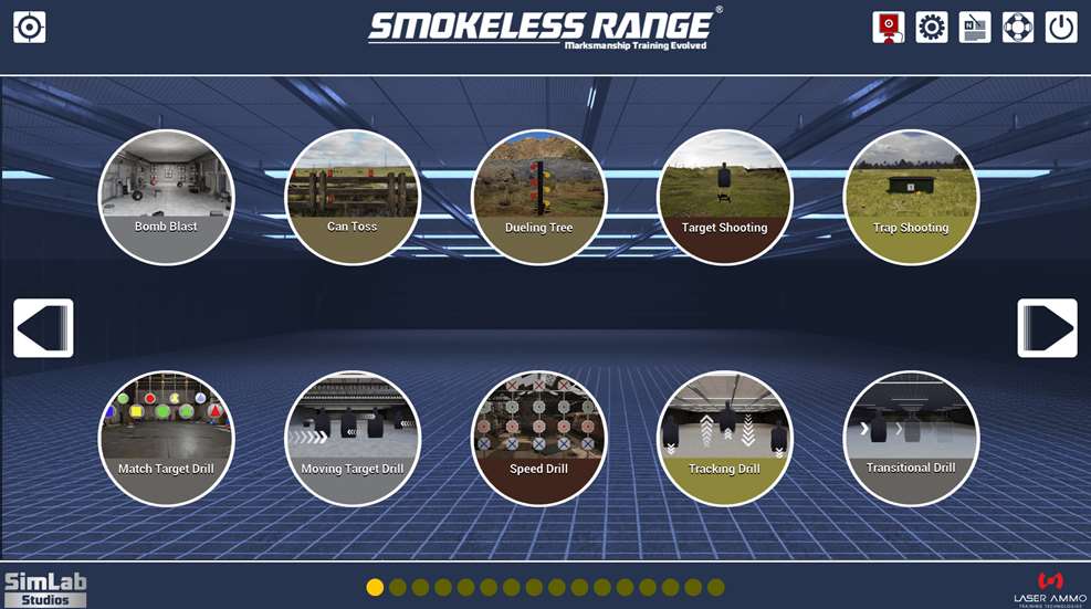 Laser Ammo Smokeless Range