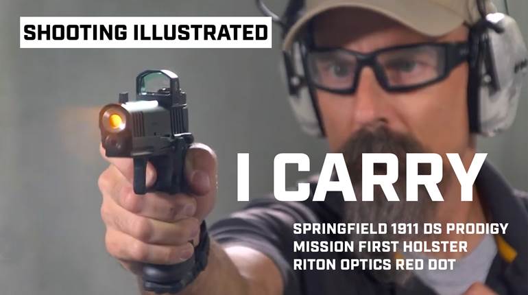 I Carry: Springfield Armory 1911 DS Prodigy Comp AOS Pistol in a Mission First Tactical Holster | An Official Journal Of The NRA