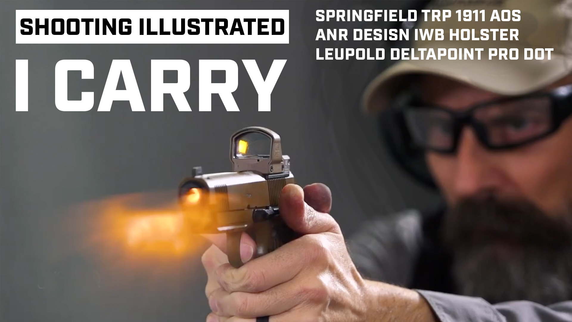 I Carry: Springfield Armory TRP 1911 AOS Pistol in an ANR Design Holster