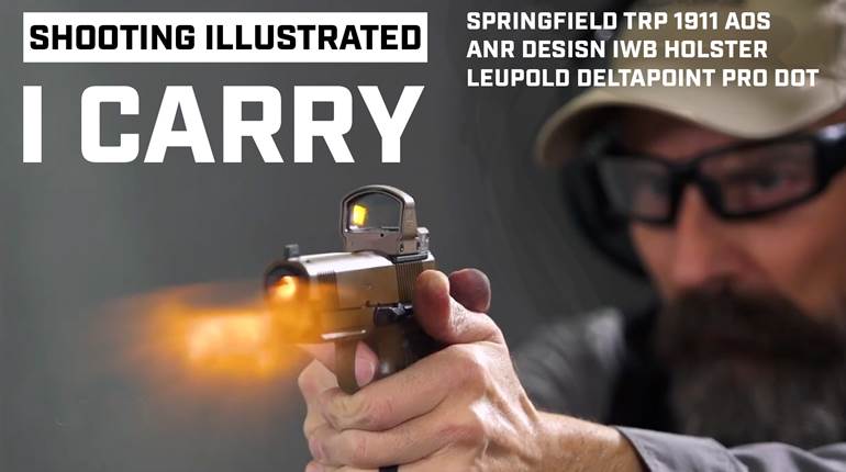 I Carry: Springfield Armory TRP 1911 AOS Pistol in an ANR Design Holster | An Official Journal Of The NRA