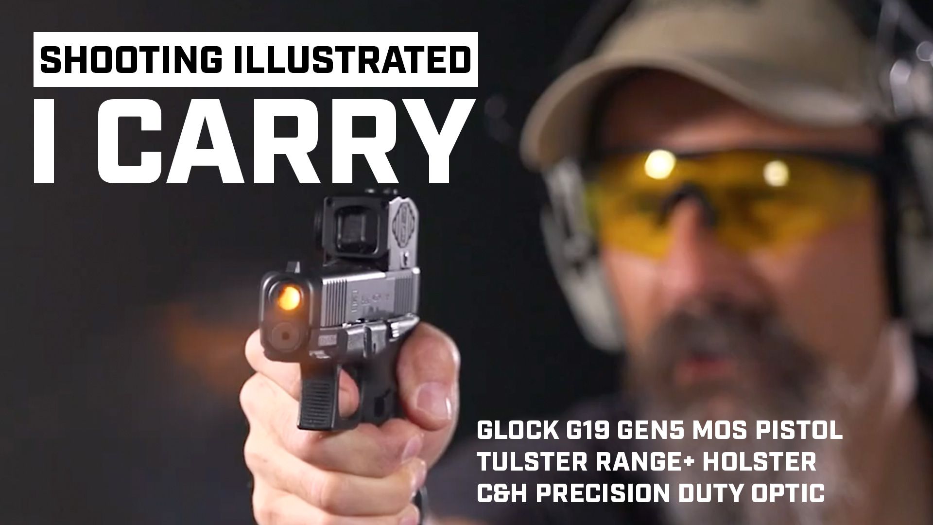 I Carry: Glock G19 Gen5 MOS Pistol in a Tulster Holster