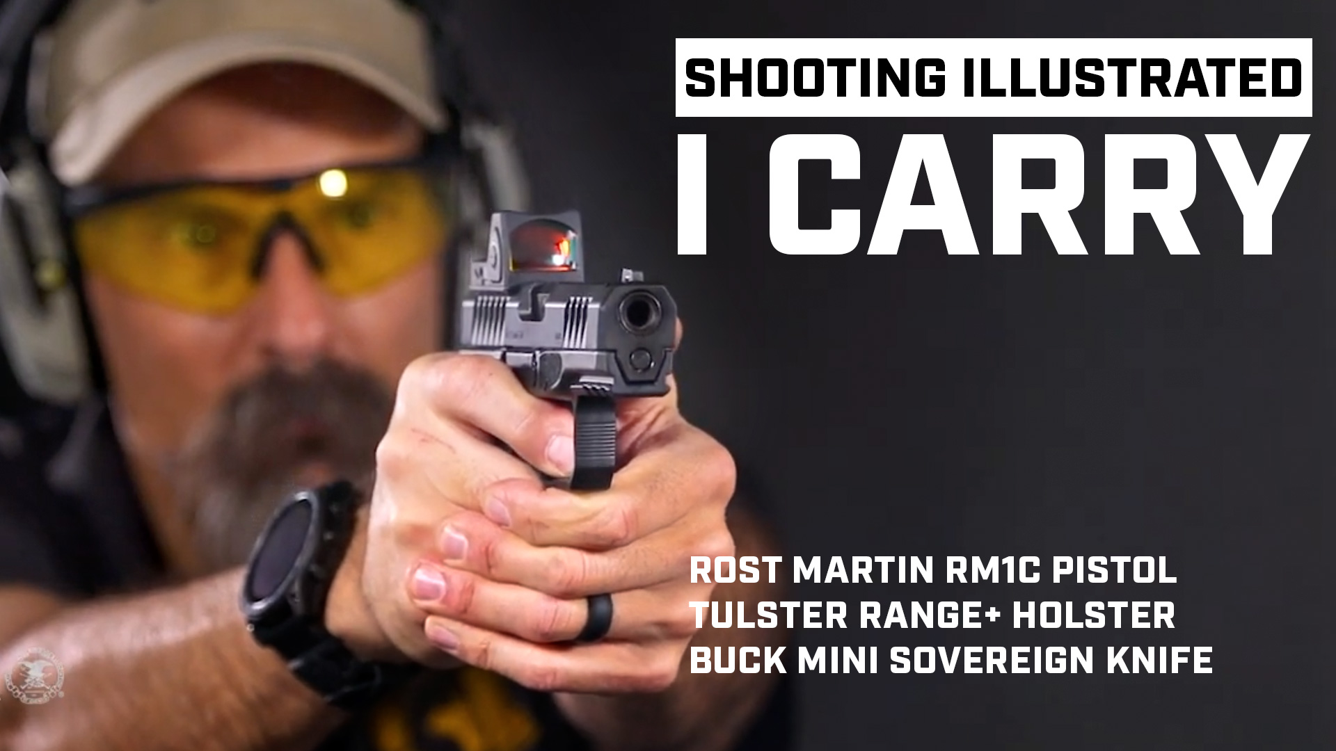 I Carry: Rost Martin RM1C 9 mm Pistol in a DeSantis Holster