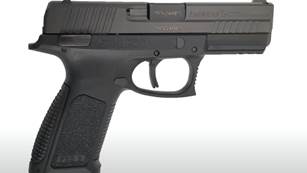 FXS-9 pistol facing right