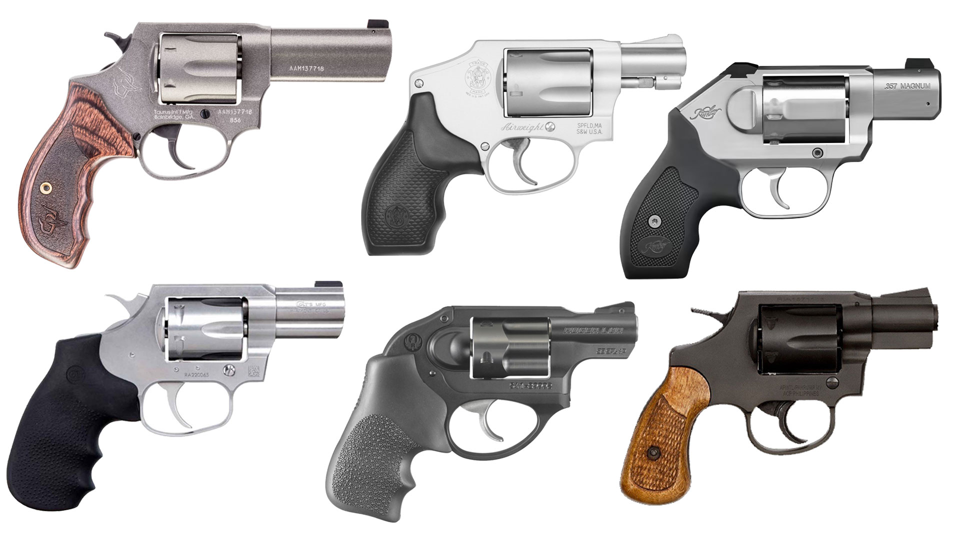 Taurus Firearms Model 856L Double Action Revolver 38 Special Stainless  Steel Viridian Laser 2 Barrel