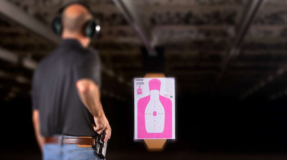 shooter at the range