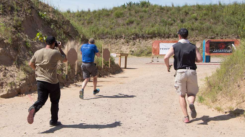 Working on shooting while moving