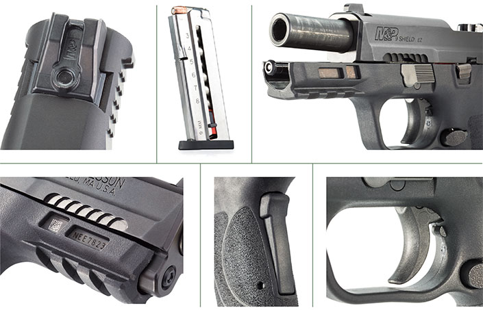 magazine, slide, single-action pistol