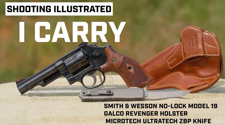 I Carry: Smith & Wesson Model 19 .357 Magnum Revolver in a Galco Holster | An Official Journal Of The NRA
