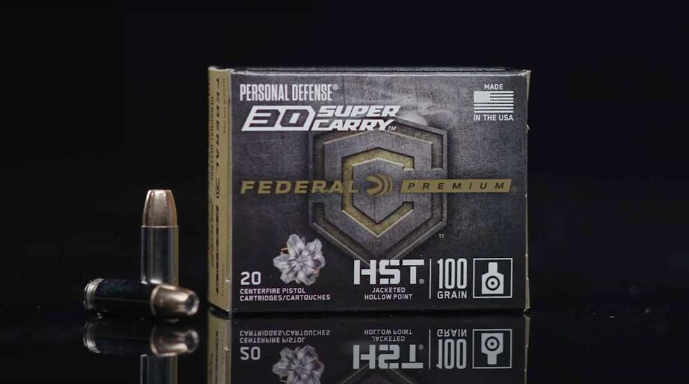 Federal 30 Super Carry HST