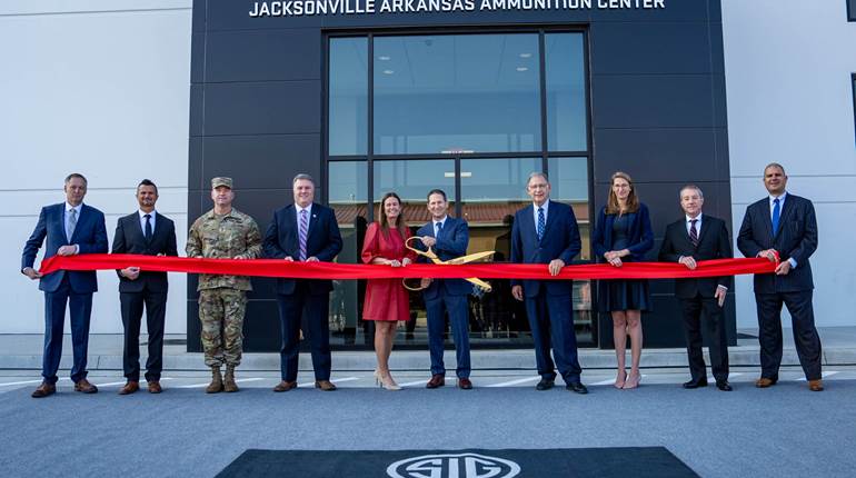 SIG Sauer Opens Jacksonville Arkansas Ammunition Center | An Official Journal Of The NRA