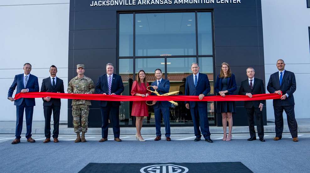 SIG Sauer Opens Jacksonville Arkansas Ammunition Center