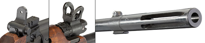 T48 sights, T48 barrel
