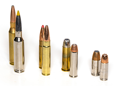 6.5 Creedmoor/  .260 Rem., .300 HAMR/300 BLK,  .327 Fed. Mag./.357 Mag. and 30 Super Carry/9 mm.