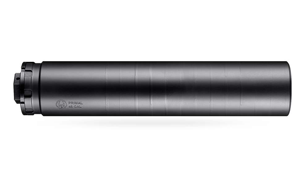 Suppressor facing right