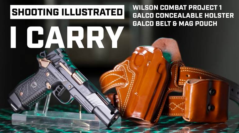I Carry: Wilson Combat Division 77 Project 1 9mm Pistol in a Galco Holster | An Official Journal Of The NRA