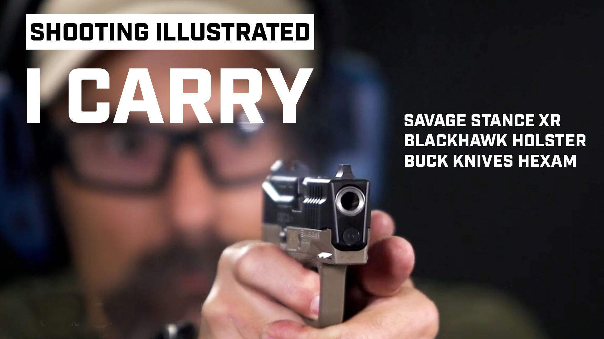 I Carry: Savage Stance XR 9 mm Pistol in a Blackhawk Holster