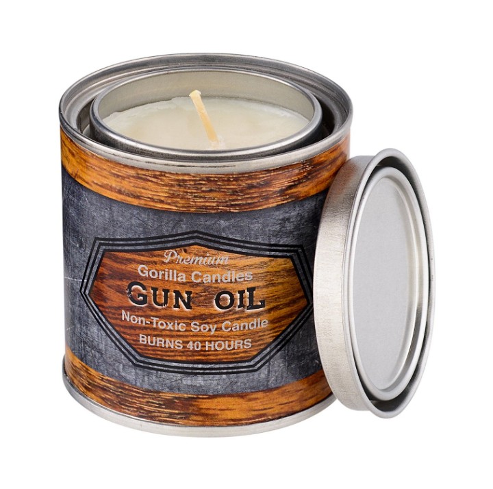 Gun Oil Scented Candle
