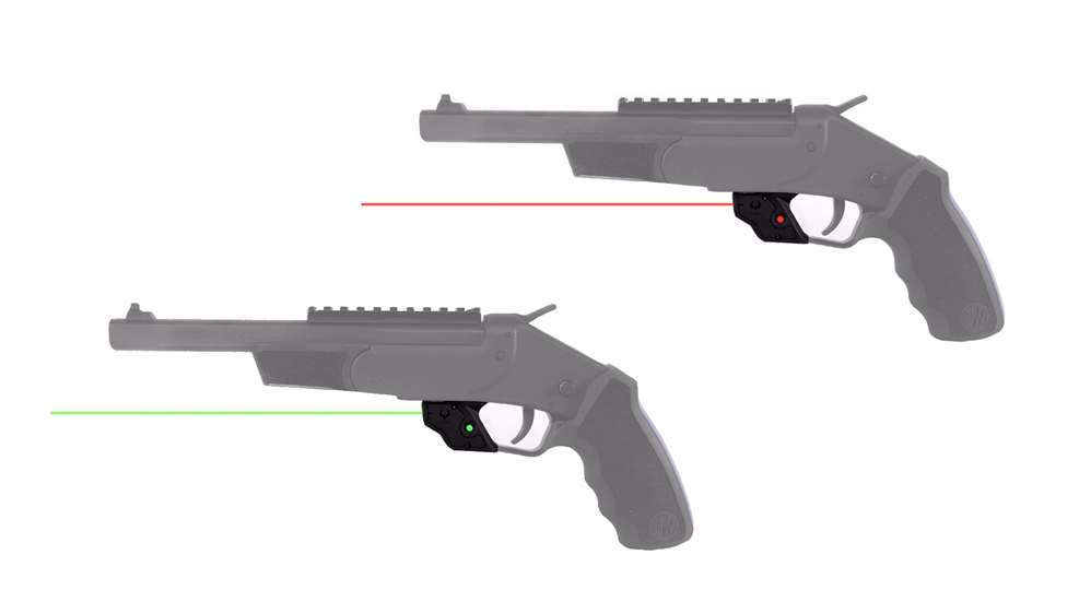 Viridian Lasers for the Rossi Brawler