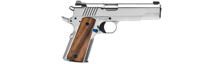 STD Manufacturing  Nickel Plated 1911 pistol