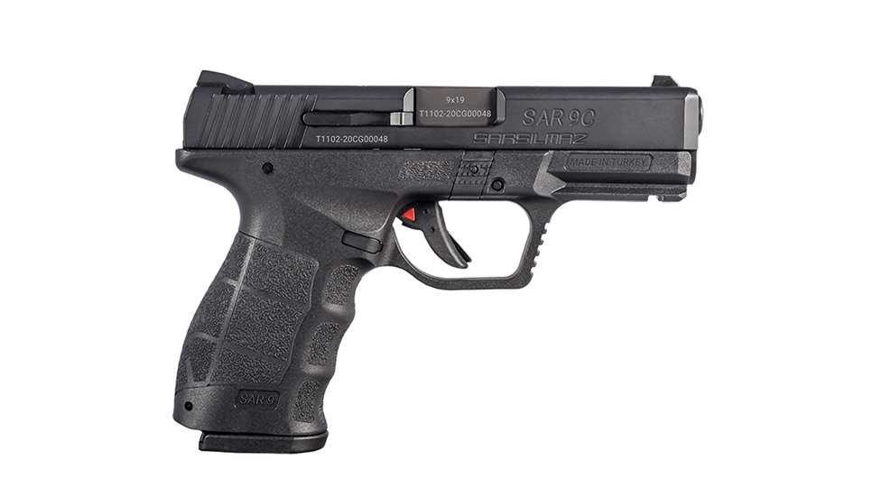 pistol facing right