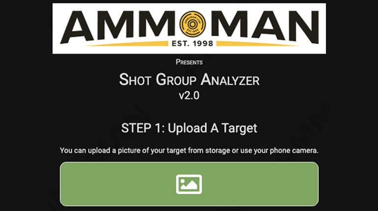 First Look: AmmoMan Shot Group Analyzer | An Official Journal Of The NRA