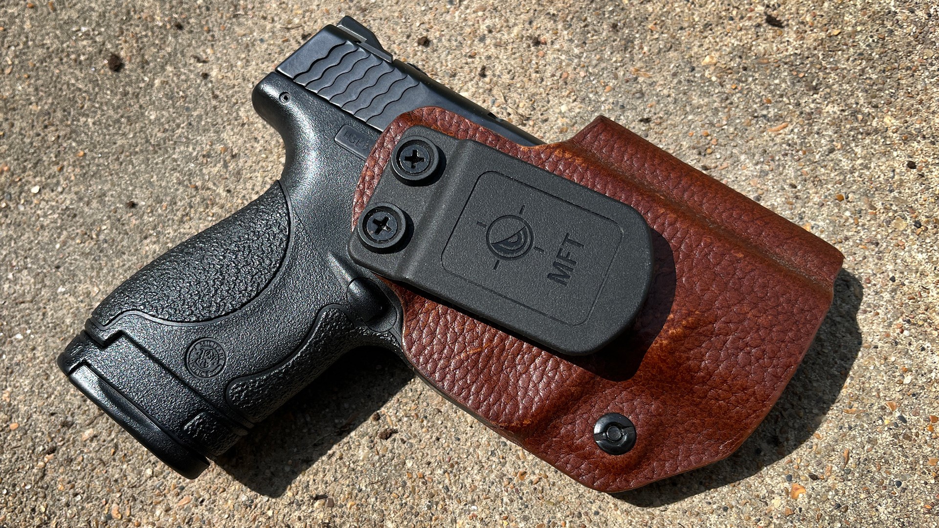 hybrid holster with a twist